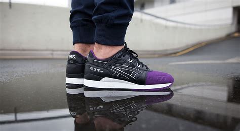 Asics Gel Lyte Iii 5050 Pack Purple Toe Purple Black Afew Newsblog