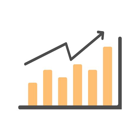 Business Graph Icon In Flat Cartoon Style 7907332 Vector Art At Vecteezy