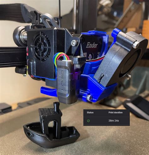 Работа ENDER 3 S1, S1 PRO, SPRITE, V3 AIR DUCT FAN 5015, ACCELEROMETER ...