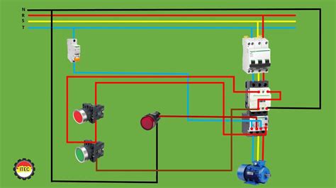 Cara Merakit Rangkaian Direct On Line Dol Starter Self Holding