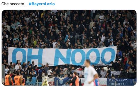 La Lazio Perde Con Il Bayern Ed Esce Dalla Champions I Tifosi