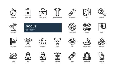 Scout Icon Vector Art, Icons, and Graphics for Free Download