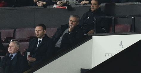 Manchester United News Jose Mourinho Sent To The Old Trafford Stands