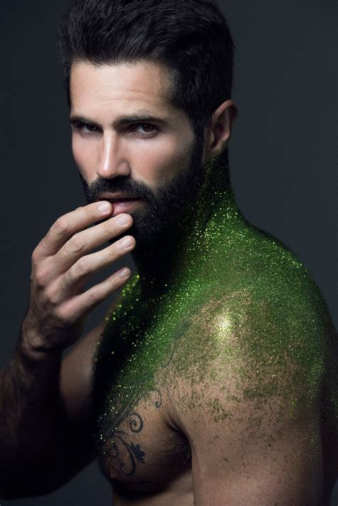 Naked Glittery Pablo Robles By Photographer Carlos Medel Yakymour