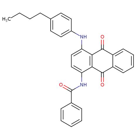 Benzamide N [4 [ 4 Butylphenyl Amino] 9 10 Dihydro 9 10 Dioxo 1 Anthracenyl] Sielc Technologies