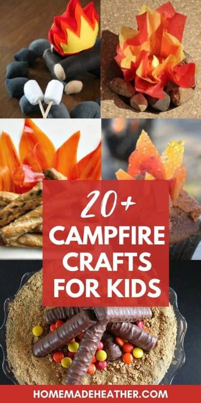 20 Campfire Crafts And Activities Homemade Heather