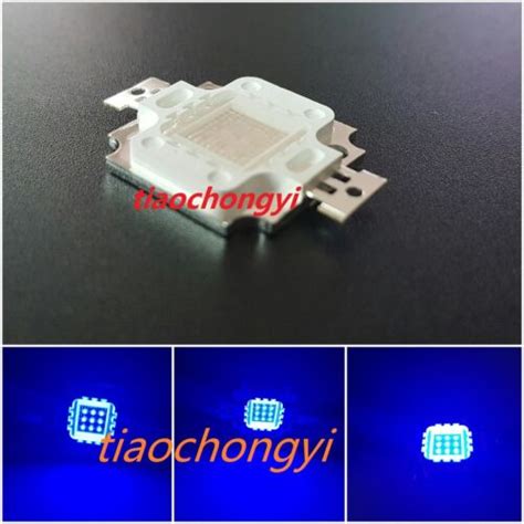 10W Royal Blue 440nm 450nm 900mA High Power LED Lamp Light For Aquarium