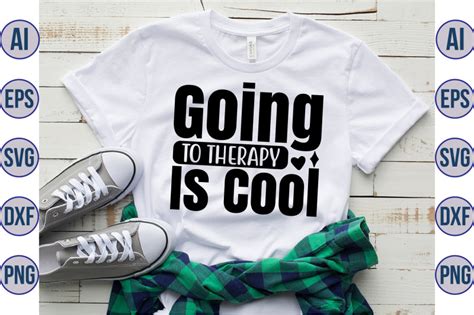 Going To Therapy Is Cool Svg By Orpitaroy Thehungryjpeg