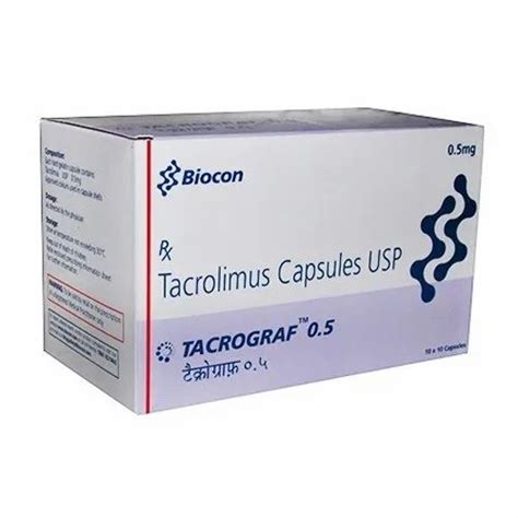 Tacrograf Tacrolimus Mg Capsules At Rs Strip In Gurugram Id