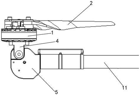 一种无人机桨叶的竖直方向调节机构的制作方法 3