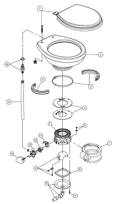 VacuFlush Get To Know The System VacuFlush Toilet PARTS Diagrams