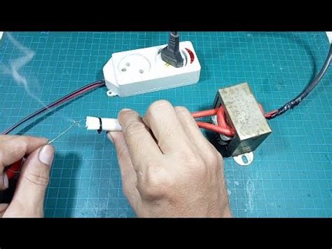 Cara Membuat Solder Sederhana Dari Trafo Bekas Youtube