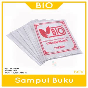 Jual Sampul Buku Plastik Mika Uk Boxy Pak Isi Lembar Jakarta