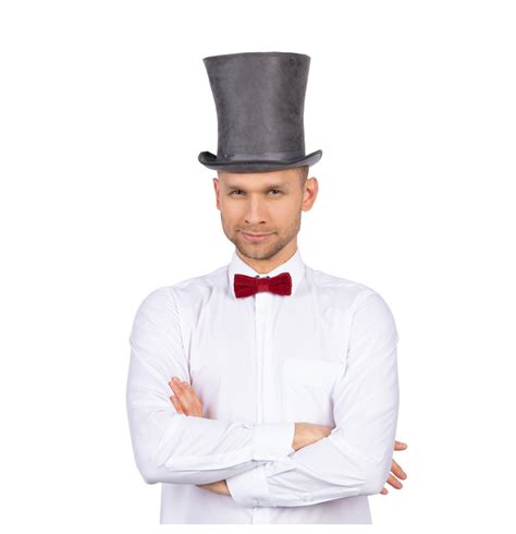 Black Bell Top Hat