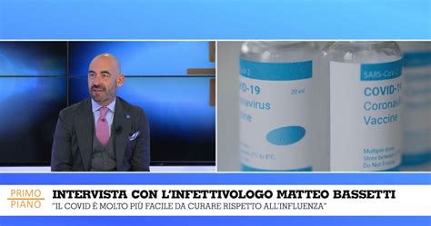 Sanit L Infettivologo Matteo Bassetti A Telenord Il Covid Fa Meno