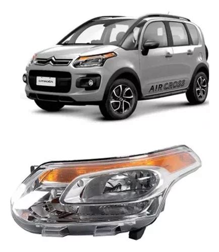 Farol Citroën C3 Aircross 2011 2012 2013 2014 2015 Esquerdo