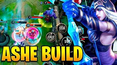 Wild Rift Ashe Build And Gameplay Ashe Quadra Kill Youtube