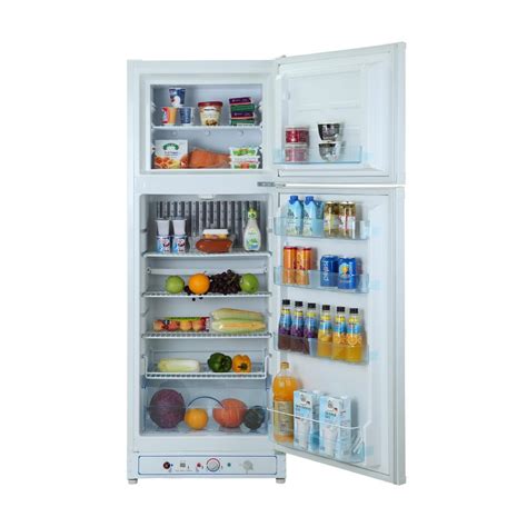 Smad Rv Refrigerator V Propane Fridge Up Freezer Cu Ft White