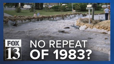 Engineers Crews Work To Avert Repeat Of 1983 Flooding Youtube