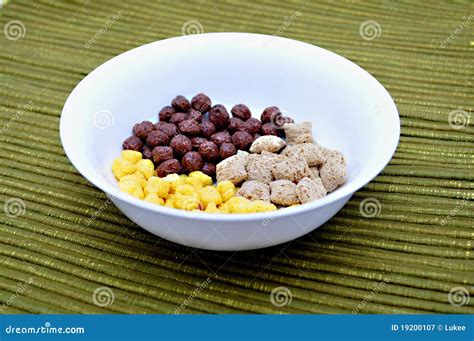 Cereals In Bowl Stock Image Image Of Sweet Cereal Health