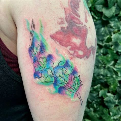 51 August Birth Flower Tattoo Designs For The August Babies