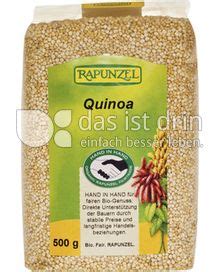 Rapunzel Quinoa Kalorien Kcal Und Inhaltsstoffe Das Ist Drin