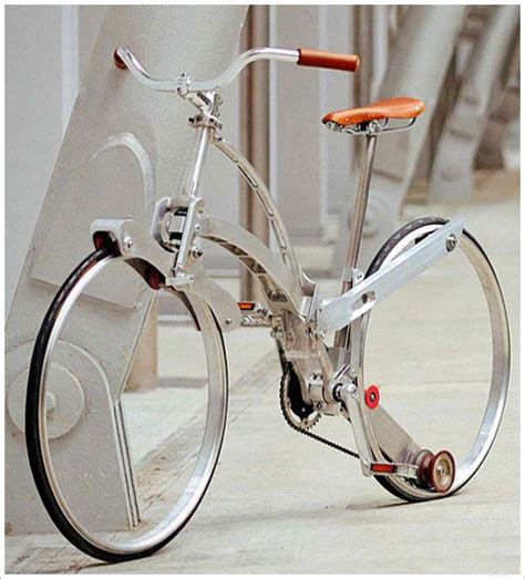 Sada Bike - складной велосипед размером с зонтик. Итальянский студент ...