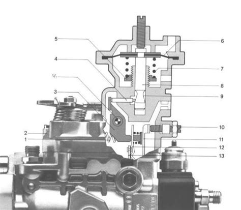 Bosch Ve Lda Fuel Injection Pump Manifold Boost Diaphragm Membrane