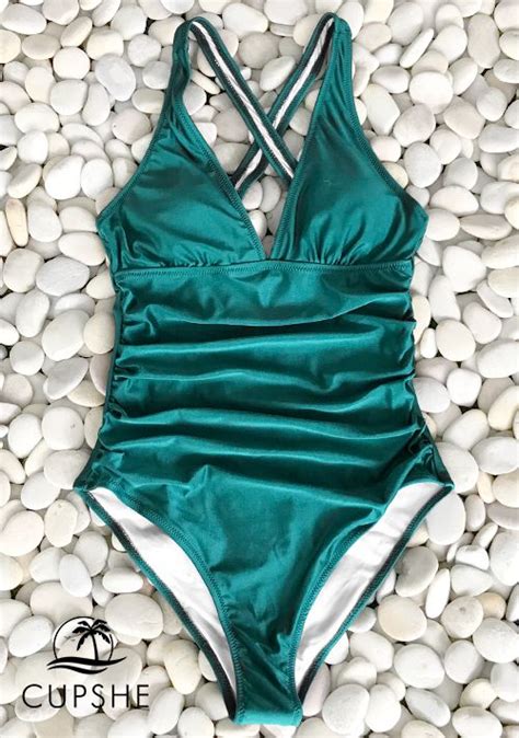 Full Of Grace Shirring One Piece Swimsuit Abiti Estivi Eleganti