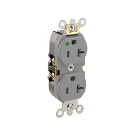 Leviton 8300 HLG 1 Phase Duplex Extra Heavy Duty Self Grounding