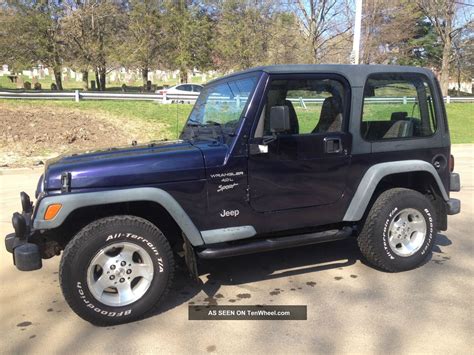 1999 Jeep Wrangler Sport 4x4 5 - Speed Hard Top