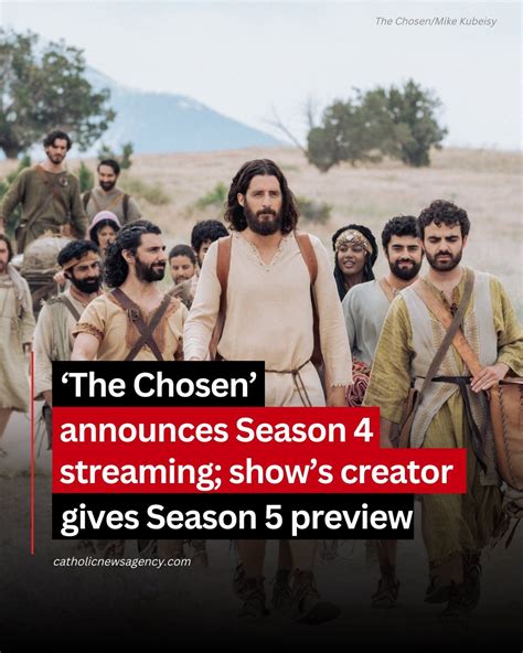 The Creators Of The Hit Series “the Chosen” Announced May 29 That