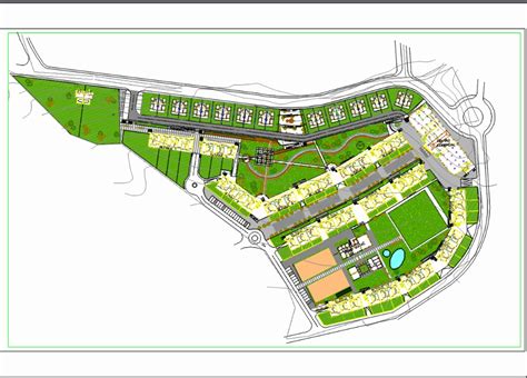 Urbanización En Autocad Descargar Cad Gratis 171 Mb Bibliocad