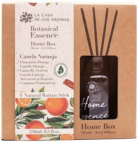 La Casa De Los Aromas Reed Diffuser Xl Botanical Home Box Cinnamon