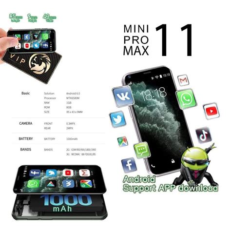 Mini Smartphone Ilight Pro Max The Worlds Smallest Pro Android