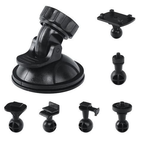 Loopsun Dash Cam Suction Mount With 6pcs Joints Suitable For Most Of