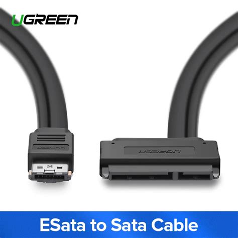 Ugreen Esata To Sata Cable Dual Power Pin Usb Esata Combo To Sata