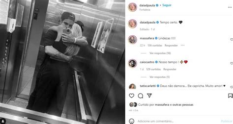 Grazi Massafera Deixa Coment Rio Em Foto Do Ex Namorado Caio Castro