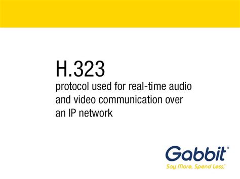What is H.323? – Gabbit