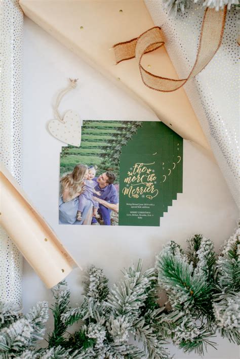 Rustic Christmas Cards by Basic Invite | Everley & Me | Omaha Style Blog