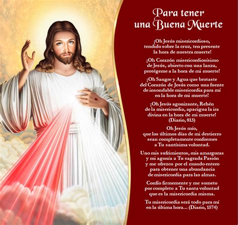 Oracion A La Divina Misericordia