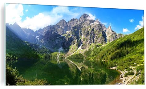 Foto Obraz Szklany Do Salonu Tatry G Ry Morskie Oko Fotohome