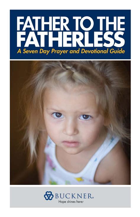 Father to the Fatherless Devotional Guide by Buckner International - Issuu