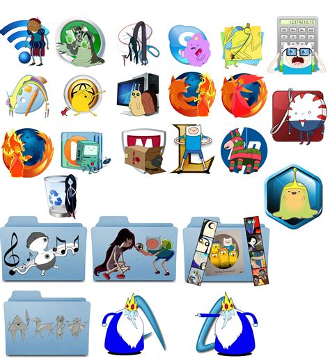 Adventure Time Custom Icons By Uwontlikme On Deviantart