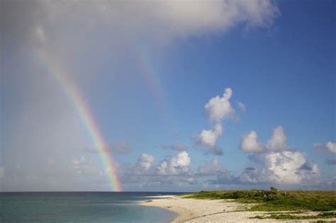 Free picture: rainbow, beach, island, sand, summer time