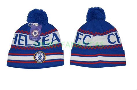 Chelsea Fc Beanie Pom Pom Skull Cap Hat New Season Ebay