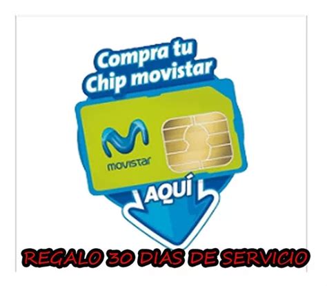 Chip Movistar Ya Activado Con Saldo De Regalo Lada 33 Meses Sin Intereses