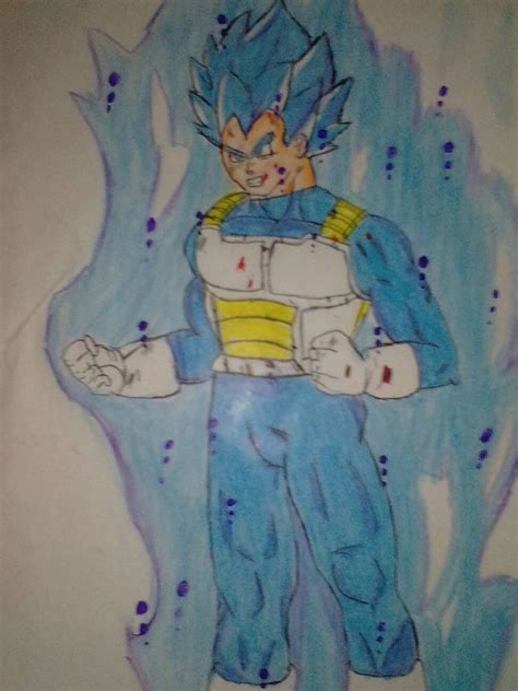 Mi dibujo de Vegeta DRAGON BALL ESPAÑOL Amino