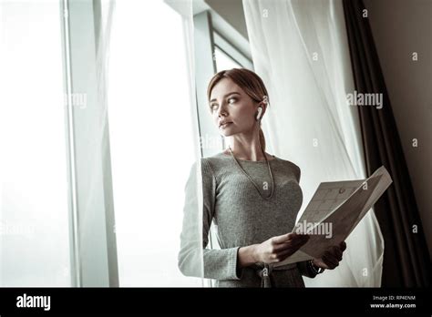 Femme blonde intelligente affaire Banque de photographies et dimages à haute résolution Alamy