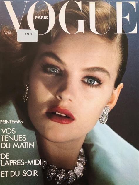 Vogue Paris April 1980 French Vintage Fashion Magazine 1980s Etsy In